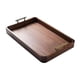 thumbnail image 3 of Bandeja Rectangular Para Servir, Resistente Bandeja De Té Para Escritorio, Para Baño, Cocina, Estilo Rústico, 34 Cm X 24 Cm X 6 Cm, 3 of 3