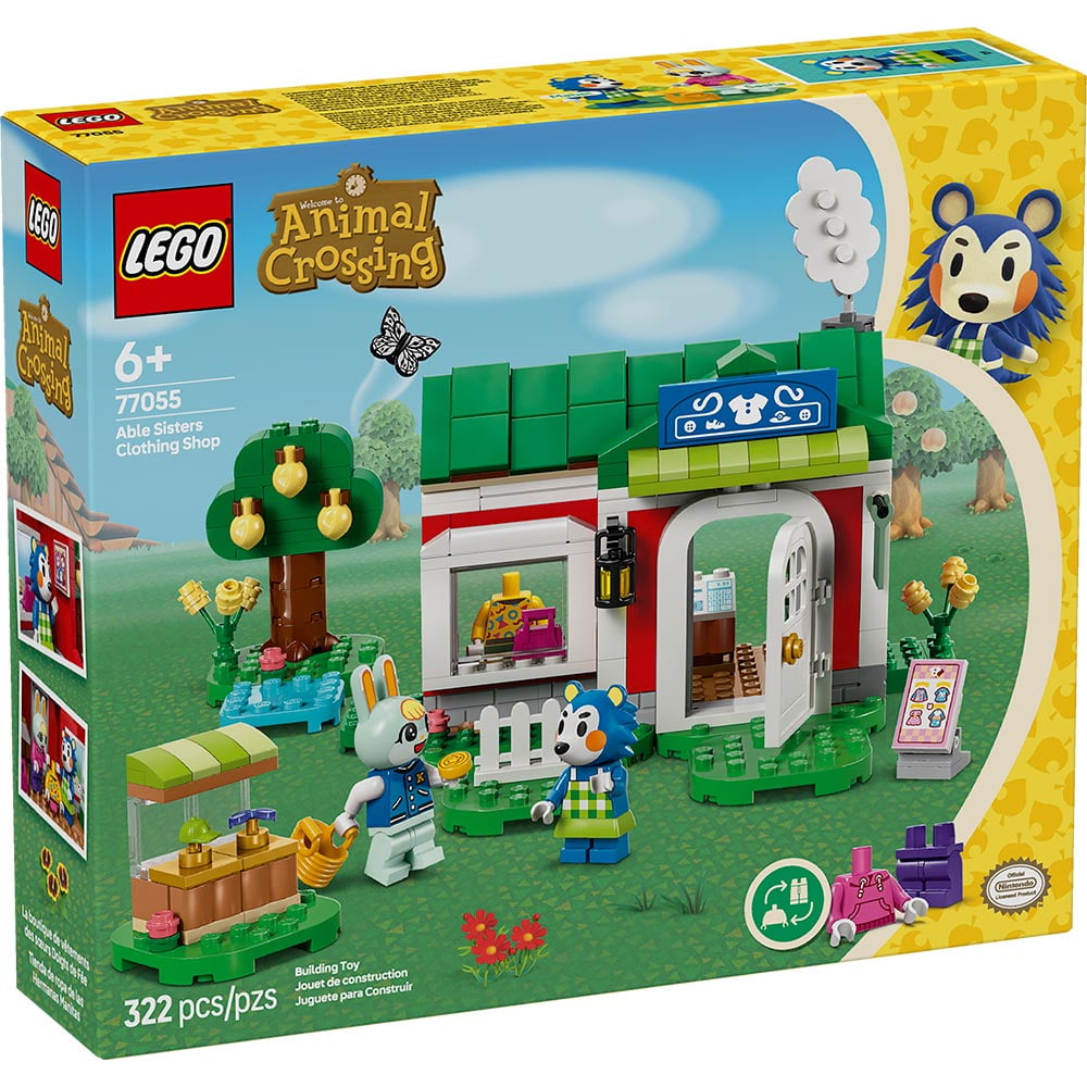 Lego - Animal Crossing Tienda De Ropa De Las Hermanas Manitas 77055
