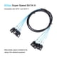 thumbnail image 5 of Cable Sata iii De 0 5 M 4 Unidades Por Juego Para Servidor Bitcoin Computer, 5 of 6