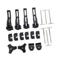 Ioensy - Accesorio De Repuesto De Alto Rendimiento Y Fácil Instalación Para Cubierta De Caja De Camioneta (4 Piezas)