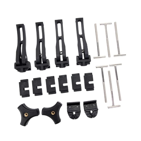 Ioensy - Accesorio De Repuesto De Alto Rendimiento Y Fácil Instalación Para Cubierta De Caja De Camioneta (4 Piezas)