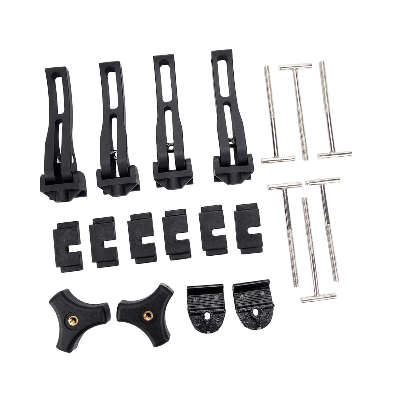 Ioensy - Accesorio De Repuesto De Alto Rendimiento Y Fácil Instalación Para Cubierta De Caja De Camioneta (4 Piezas)