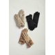 thumbnail image 2 of Guantes Mud Pie Sherpa Knot para mujer, color negro, talla única, 2 of 2