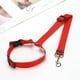 thumbnail image 5 of Solid Color 2 In 1 Pet Car Seat Belt Nylon Lead Leash Backseat Safety Belt Adjustable For Dog & Cat, 5 of 5