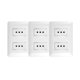 thumbnail image 1 of Pack 3 Tomacorriente Doble 10A 250V Blanco, 1 of 5