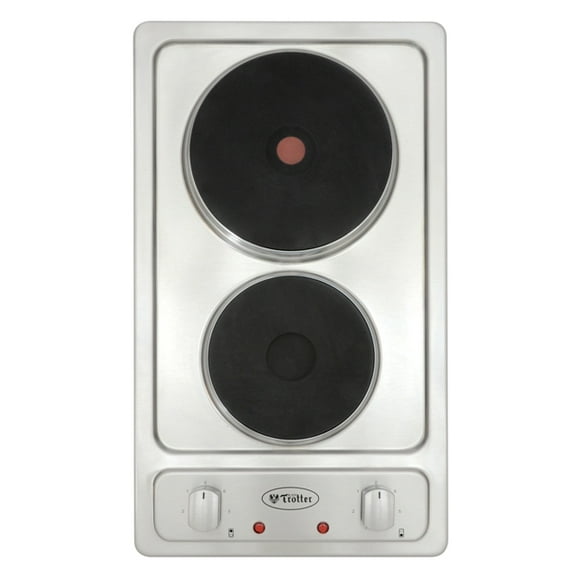 Encimera Eléctrica 2P Inox