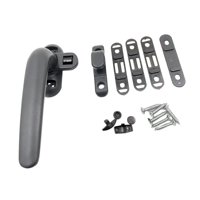 Magideal - Manija De Ventana Manija Universal Cerradura De Seguridad Manivela Para Puerta Tirador De Bloqueo De Instalación Sencilla Adecuada Para Protección De Izquierda