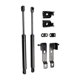 thumbnail image 1 of 2x Piezas De Repuesto Del Puntal Del Capó Delantero Para Nissan Navara 2004-2018 Negro Resistente, 1 of 5