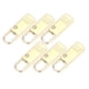 thumbnail image 4 of Etiquetas De Cremallera Desmontables De Metal De 6 Piezas, Lengüetas De Reparación Para Ropa Golden L, 4 of 5