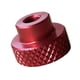 thumbnail image 1 of Tuerca De Pulgar Moleteada De Aluminio CNC Anodizada Buena Sensación De Mano Torque Grande Flat Red, 1 of 5
