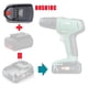 thumbnail image 2 of Convertidor Adaptador BOSB18C Uso para Bos*ch Professional Batería de Iones de Litio BAT618 en Hogar Herramienta Eléctrica de Litio Reemplazar Todo 18V, 2 of 6