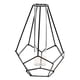 thumbnail image 3 of Arte Del Hierro Florero Marco De Metal Soporte Para Plantas Decoración Para El Hogar Estilo 2 Negro, 3 of 5