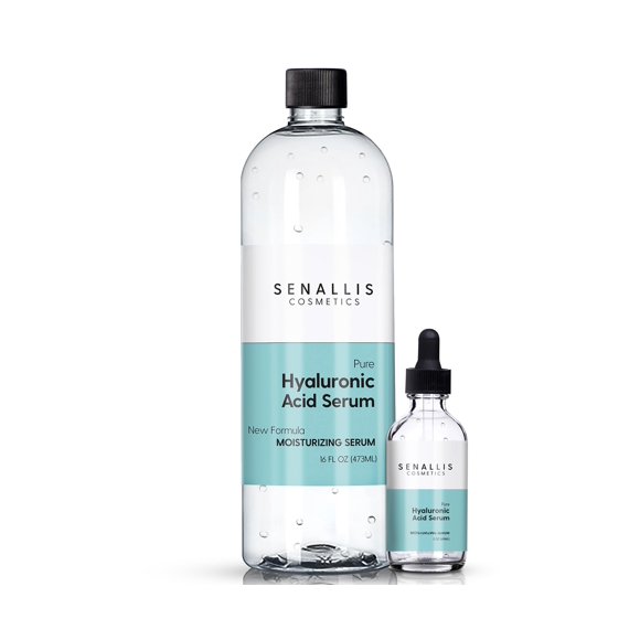 Sérum SenalLis Cosmetics Ácido hialurónico 473 ml + 59 ml antienvejecimiento