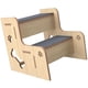 thumbnail image 5 of Escaleras de la casa de madera para sofá, ligero, suave, suave, gato paso, líder de perros para mascotas pequeñas perros pequeños gatos de animales pe 2 capa, 5 of 5