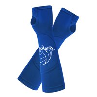 Magideal - Mangas De Brazo De Voleibol De 1 Par, Almohadillas Para El Brazo, Entrenamiento Golpeando El Protector De Muñeca Con Almohadillas De Protección Y Aguj Xl