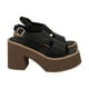 thumbnail image 3 of Sandalia Mujer Negro Coqui Police, 3 of 6