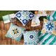 thumbnail image 5 of Fundas Decorativas para Almohadones Pyonic 46x46 cm Impermeables Set de 4, 5 of 7