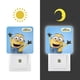 thumbnail image 3 of Los Minions Luz nocturna LED con sensor de anochecer a amanecer para dormitorio, baño, pasillo, escaleras - Lámpara LED nocturna de enchufe, 0.5W - 1 pieza, 3 of 6