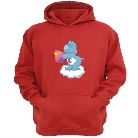Polerón Canguro Osos Cariñosos Rojo Talla M Unisex