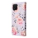 thumbnail image 5 of FOXDOCK Funda Tipo Cartera Floral para Samsung Galaxy A12 ,Funda con Tapa de Cuero PU, Protección Antigolpes con Ranuras para Tarjetas y Soporte, 5 of 5