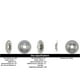 thumbnail image 2 of Disco Freno para auto Mercedes Benz GLA250 2014-2020 Trasero, 2 of 4