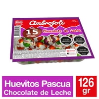 Huevitos De Chocolate Rellenos Pascua 126 G Ambrosoli