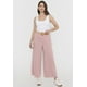 thumbnail image 1 of Pantalón Mujer Palazzo Cinturón Palo Rosa Corona, 1 of 5