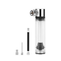 Ioensy - Kits De Bomba De Pelota, Bomba De Mano Duradera Y Ligera Para Bicicleta, Balón De Fútbol, Baloncesto Sin Soporte