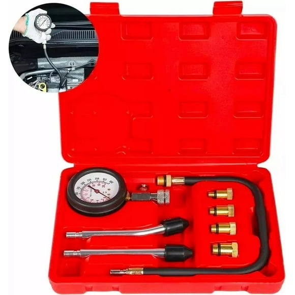 Compresimetro Medidor De Compresion Bencina 300psi Automotriz