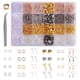 thumbnail image 5 of Kit De Suministros Para Hacer Pendientes De 3600 Uds., Ganchos Para Pendientes DIY, Anillos De Salto, Alfileres De Ojo, 5 of 5