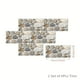 thumbnail image 3 of 6 Sheets, Stone Pattern Wall Paper, 3D Stone Peel And Stick Wall Tile Sticker, Kitchen Self-adhesive Faux Stone Wall Panels Stone Wall Decor Waterprof, Room Decor, Home Decor, 3 of 4