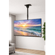 thumbnail image 3 of Soporte TV Techo Ajustable 40 a 75 Pulgadas Giratorio Acero Negro, 3 of 6