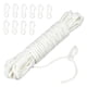 thumbnail image 2 of Cuerda de repuesto para sombrilla de patio, cuerda para colgar artículos pesados ​​en el balcón, de 15 m, portátil, versátil, resistente, fácil de, 2 of 5
