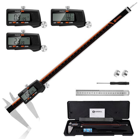 Calibrador Digital 12 Pulgadas Acero Inox Preciso 0 04mm