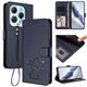 thumbnail image 2 of Infinix HOT 40 4G Funda Billetera con Ranuras para Tarjetas, Azul, 2 of 6