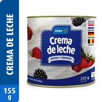 Crema De Leche Espesa Tarro 155 G Lider