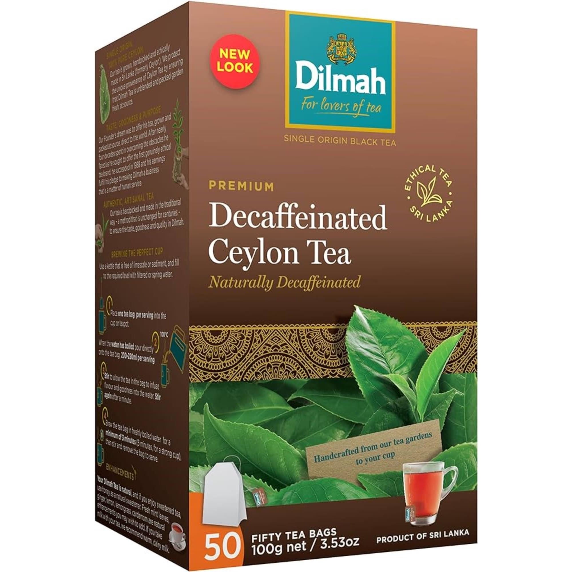 Dilmah - Té Descafeinado Ceylon