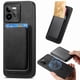 thumbnail image 1 of Funda de Cuero Magnética con Tarjetero para Realme GT 7 Pro Cubierta Delgada Negro, 1 of 5