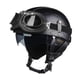 thumbnail image 5 of Casco De Motocicleta Moderno Y Ligero, Medio Casco Para Andar En Bicicleta En Verano, Negro, Talla M, 5 of 5
