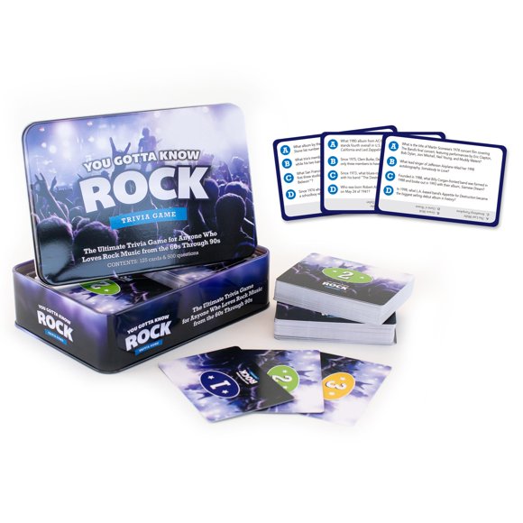 Juego de preguntas You Gotta Know Rock con 500 preguntas