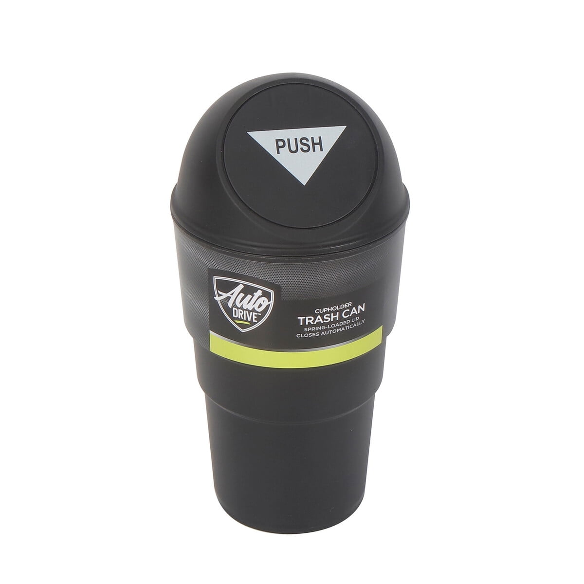 Basurero Porta Vaso Auto Drive Universal Negro