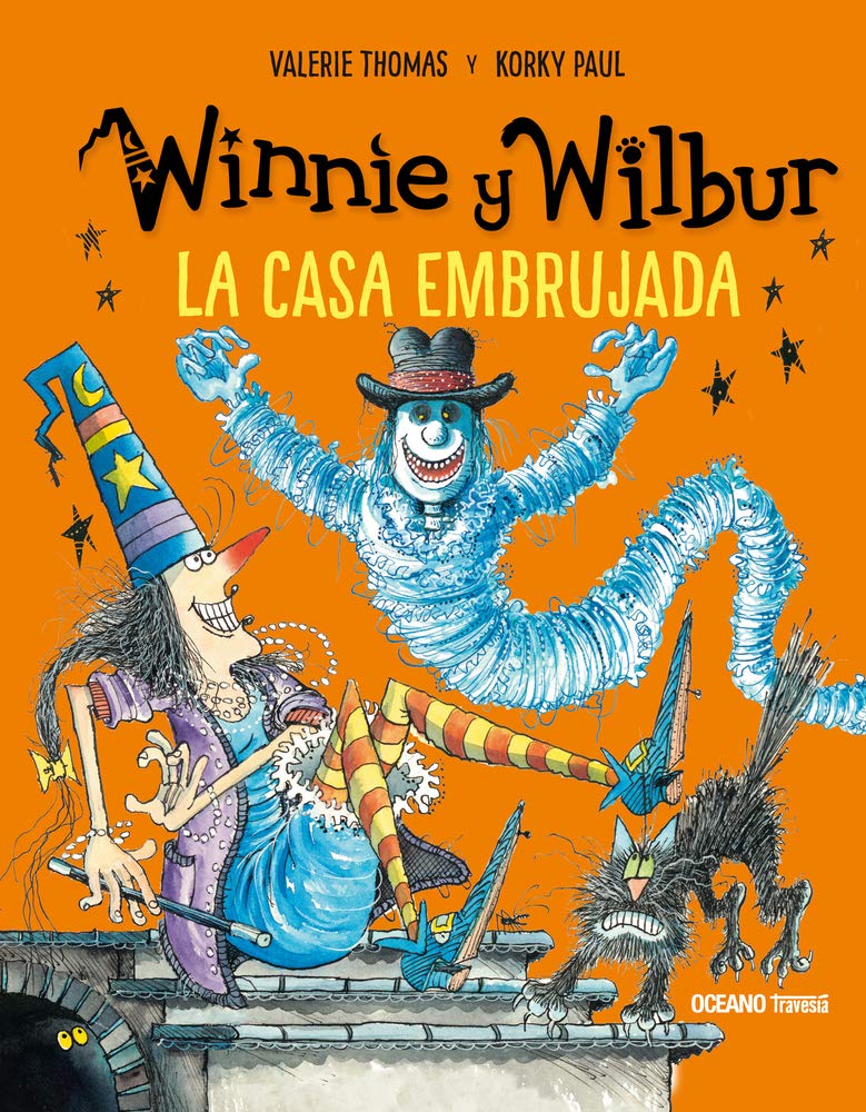 Océano - Libro Winnie Y Wilbur - La Casa Embrujada - Valerie Thomas