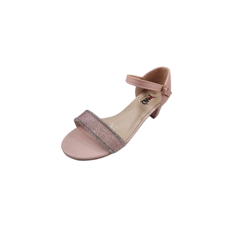 Vinnys Outlet - Sandalia Brillante Rosado Niña Con