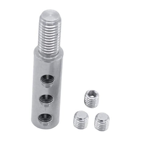 Magideal - Tapa Superior Del Pasador Selector Conector De Cable De Acero Pasador De Bloqueo Del Selector Ligero Conector De Placa De Cable Tapa De Liberación Ráp M12