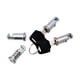 thumbnail image 4 of Cerraduras y llaves cruzadas, conjunto de cilindros de cerradura, núcleos de cerradura prácticos y resistentes, cerraduras para portaequipajes de tech, 4 of 5