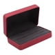 thumbnail image 5 of Caja De Almacenamiento De Anillos, Bandeja De Moda De Cuero PU, Joyero Para Dama, Anillos Múltiples, Rojo, 5 of 5