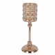 thumbnail image 1 of Candelabro de Hierro Dorado y Cristal para Centro de Mesa (30 x 13 cm), 1 of 3