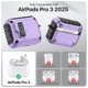 thumbnail image 2 of Estuche protector MoKo Purple Drop para AirPods Pro 3, 2 of 8