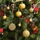 thumbnail image 3 of 100 bolas navideñas para árbol de Navidad, delicado juego de adornos navideños artesanales de plástico irrompible para Año Nuevo, fiestas de bodas y otras festividades., 3 of 5