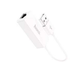 Hoco - Cable Ethernet A Usb Blanco Ua22